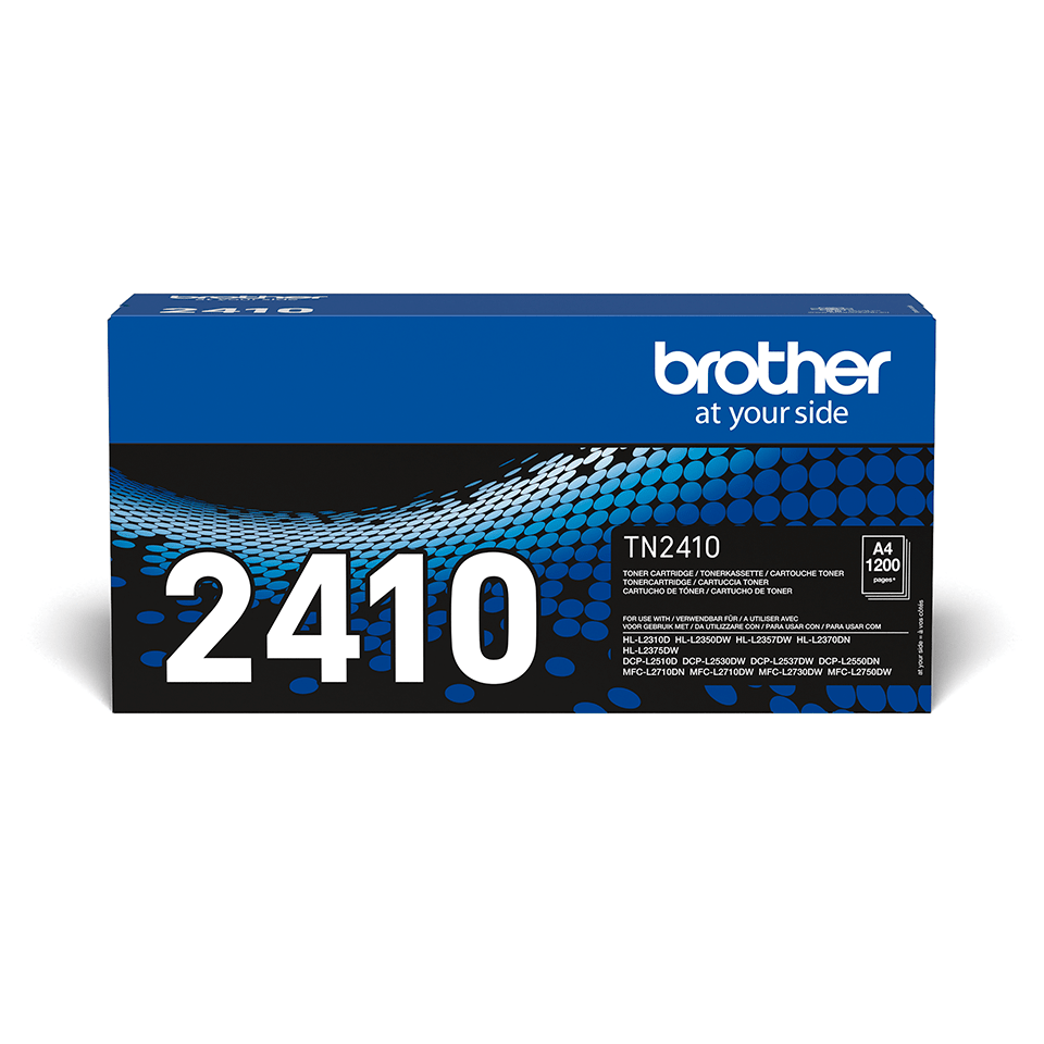 Brother Toner TN-2410 / TN2410 Schwarz, 1.200 Seiten