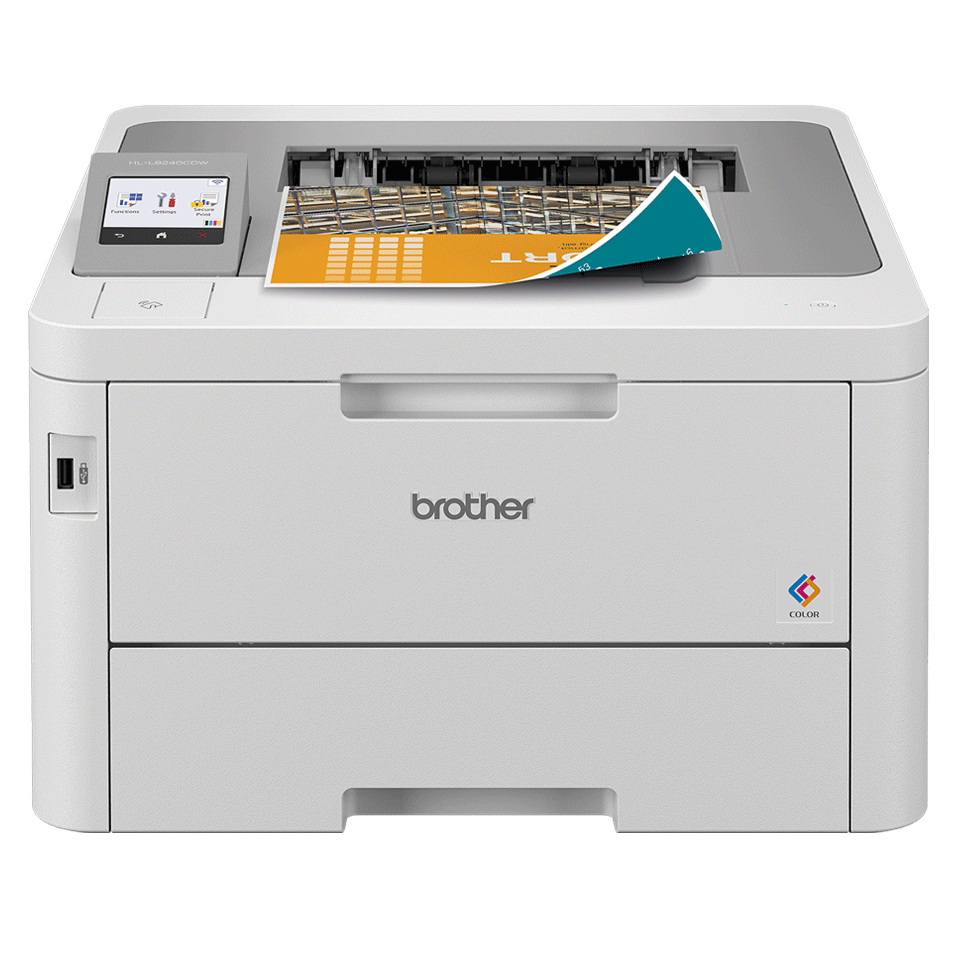 Imprimante laser couleur Brother HL-L8240CDW, A4, 30 ppm, recto verso, Wi-Fi