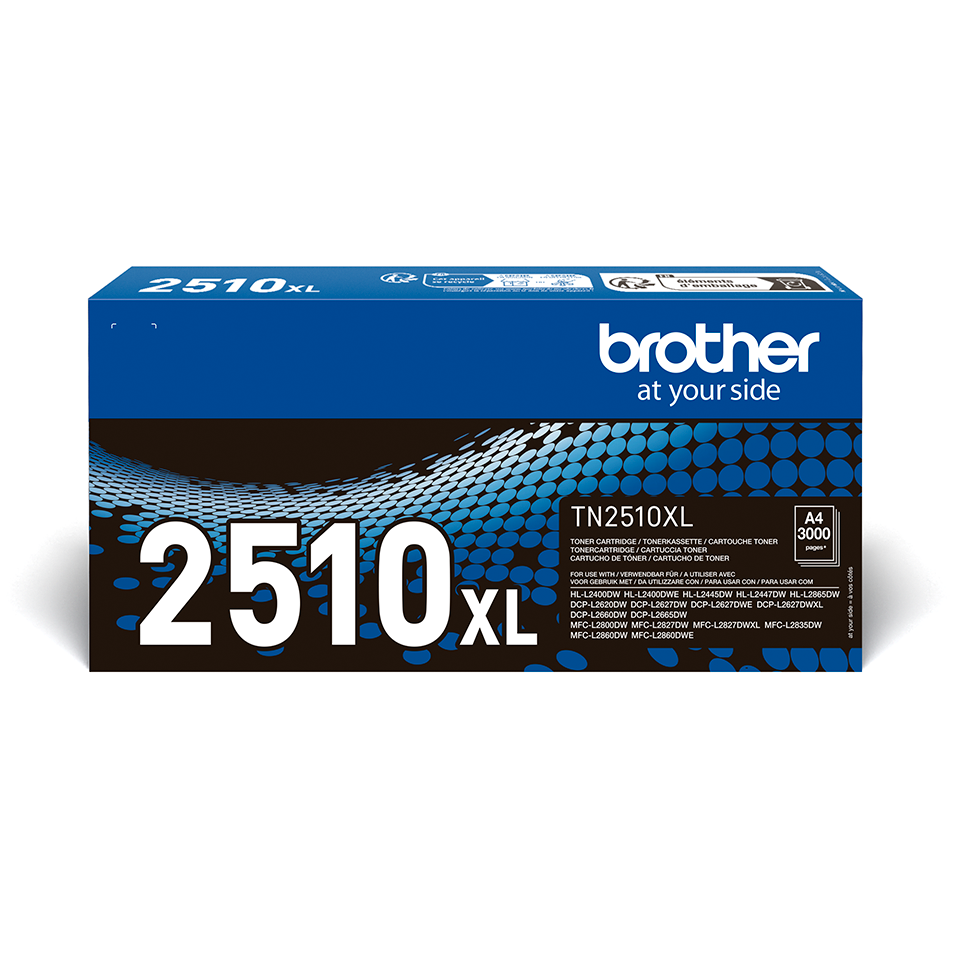 [TN2510XL] Brother Toner TN-2510XL / TN2510XL Schwarz XL, 3.000 Seiten
