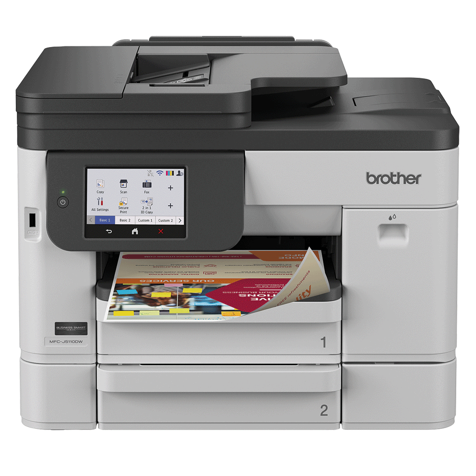 Multifonction jet d'encre couleur Brother MFC-J5110DW, A3, 28 ipm, recto verso, Wi-Fi