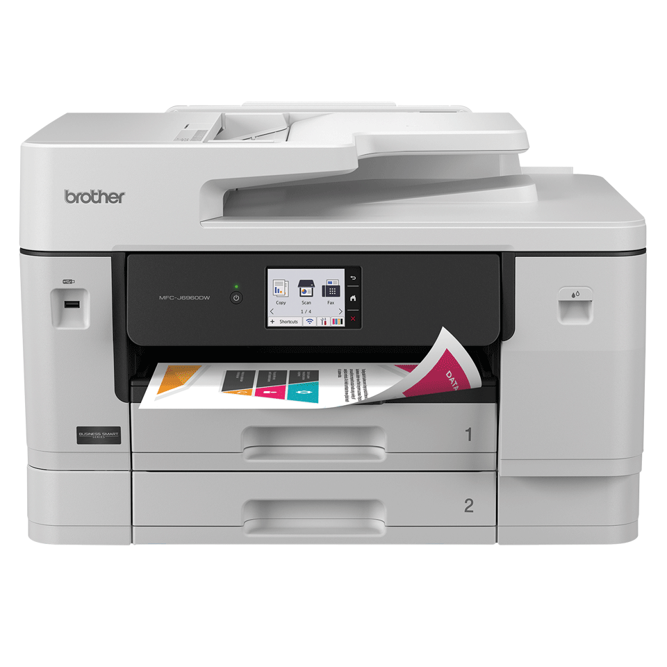 Multifonction jet d'encre couleur Brother MFC-J6960DW, A3, 31 ipm, recto verso, Wi-Fi