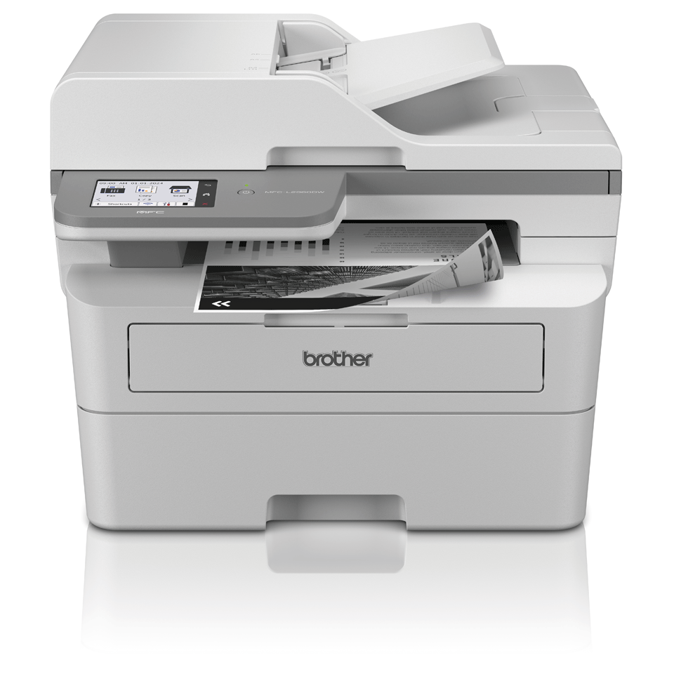 Brother MFC-L2960DW Schwarzweiß-Laser-Multifunktionsgerät, A4, 34 S./Min., Duplex, WLAN