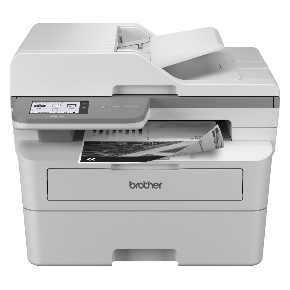 Multifonction laser monochrome Brother MFC-L2980DW, A4, 34 ppm, recto verso, Wi-Fi