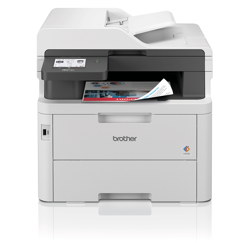 Brother MFC-L3760CDW Farblaser-Multifunktionsgerät, A4, 26 S./Min., Duplex, WLAN