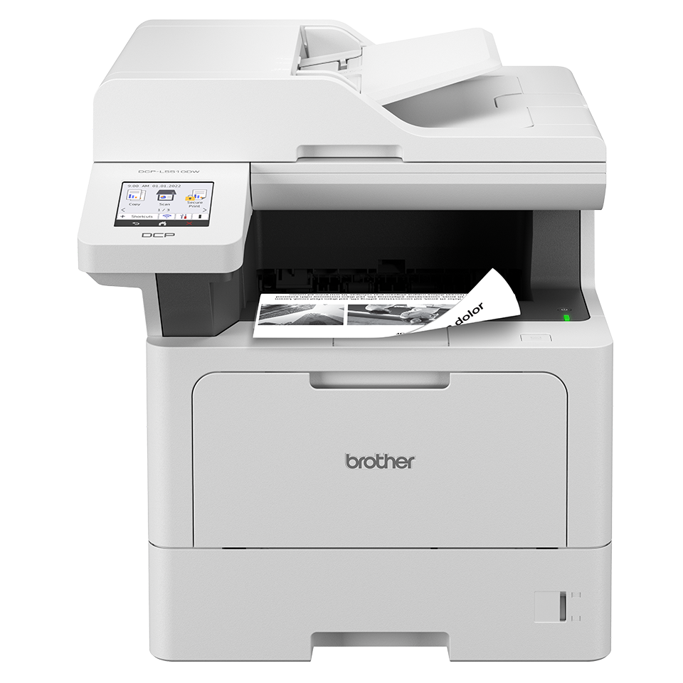 Multifonction laser monochrome Brother MFC-L5710DN, A4, 48 ppm, recto verso, réseau