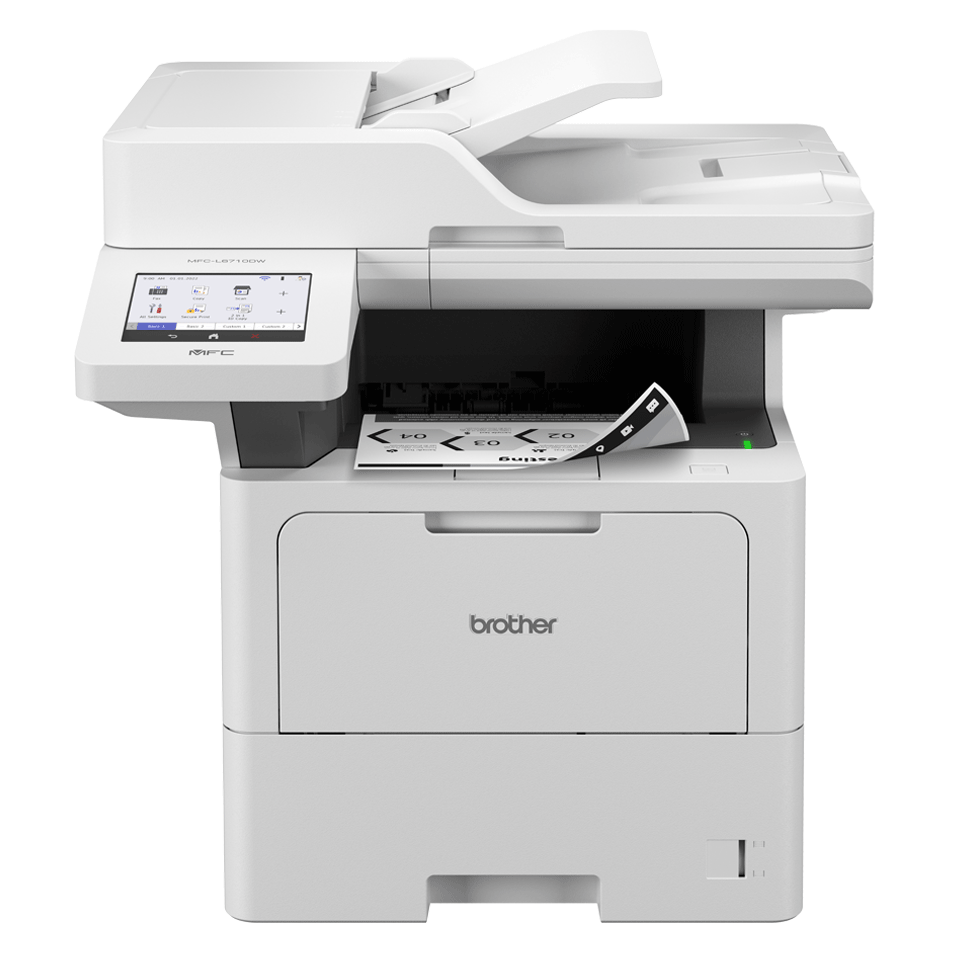 Brother MFC-L6710DW Schwarzweiß-Laser-Multifunktionsgerät, A4, 50 S./Min., Duplex, WLAN