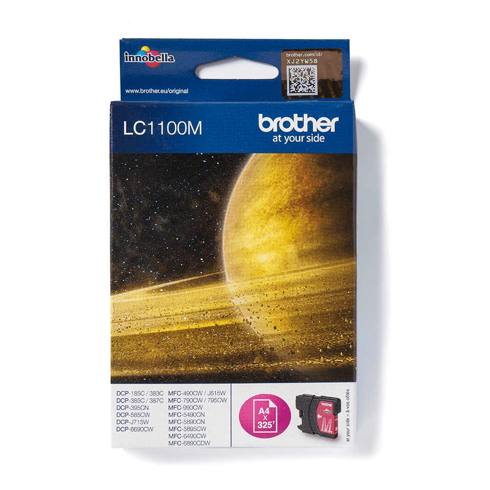 Brother LC-1100M / LC1100M magenta ink cartridge, 325 pages