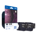 Brother LC-1220BKBP2 / LC1220BKBP2 black ink cartridge twin pack, 2 x 300 pages
