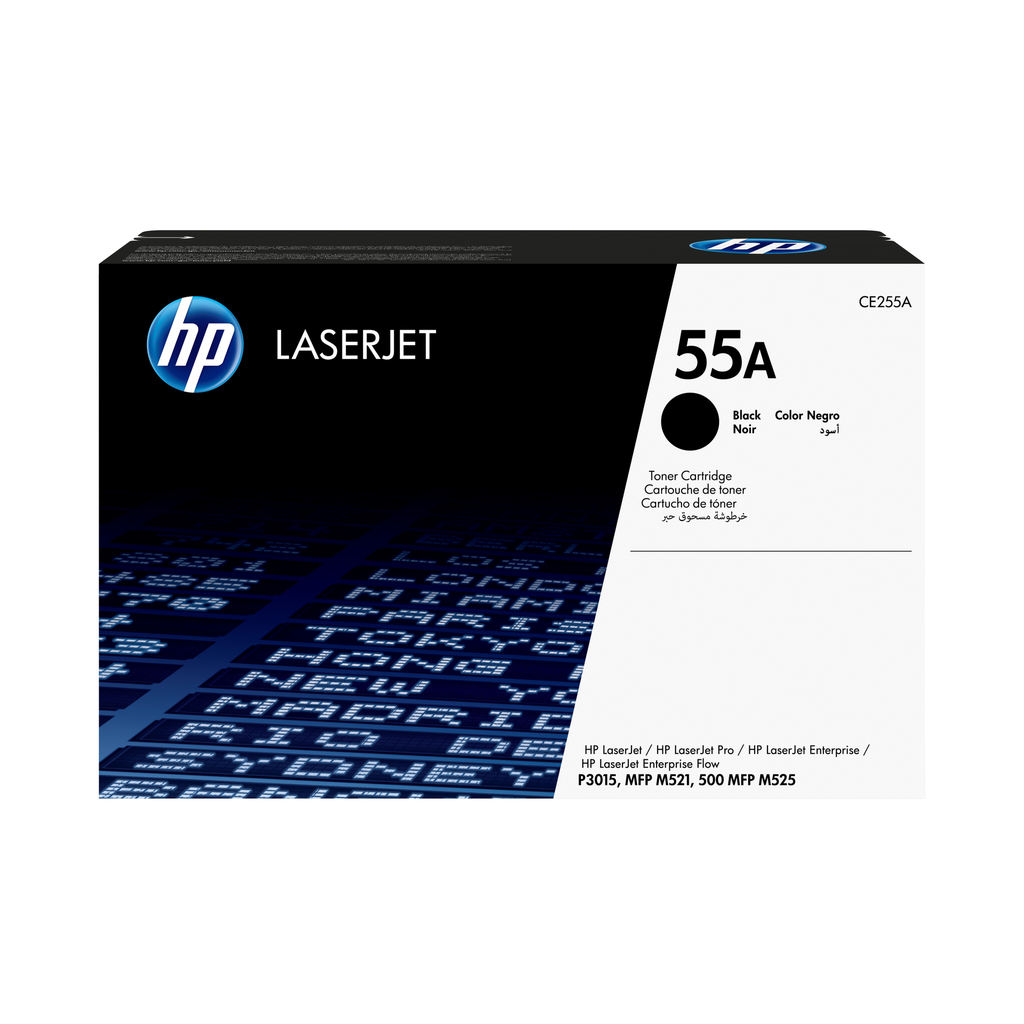 Toner HP 55A / CE255A Schwarz, 6.000 Seiten