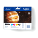 Brother LC-1240VALBP / LC1240VALBP ink cartridge value pack, 4 colors XL, 600 pages