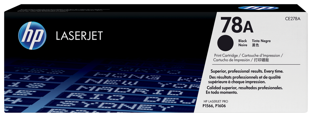Toner HP 78A / CE278A noir, 2 100 pages