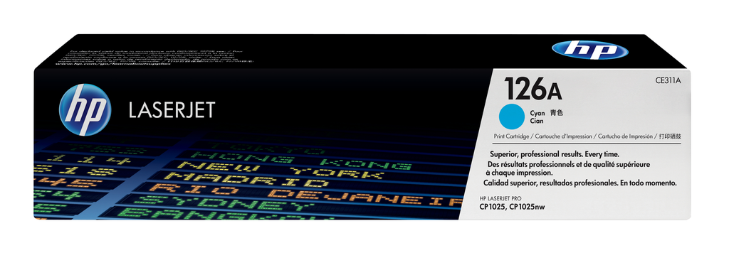 [CE311A] HP 126A / CE311A cyan toner, 1,000 pages