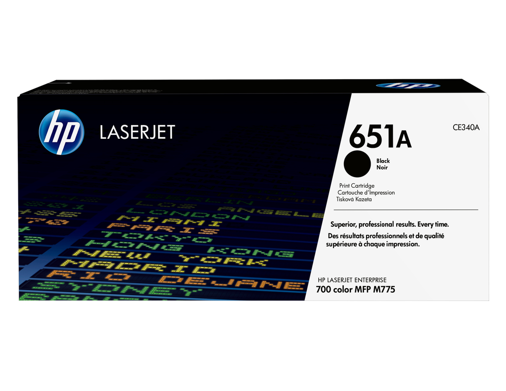 [CE340A] Toner HP 651A / CE340A Schwarz, 13.500 Seiten