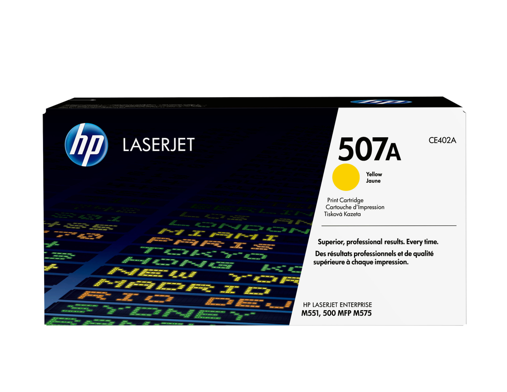 Toner HP 507A / CE402A jaune, 6 000 pages