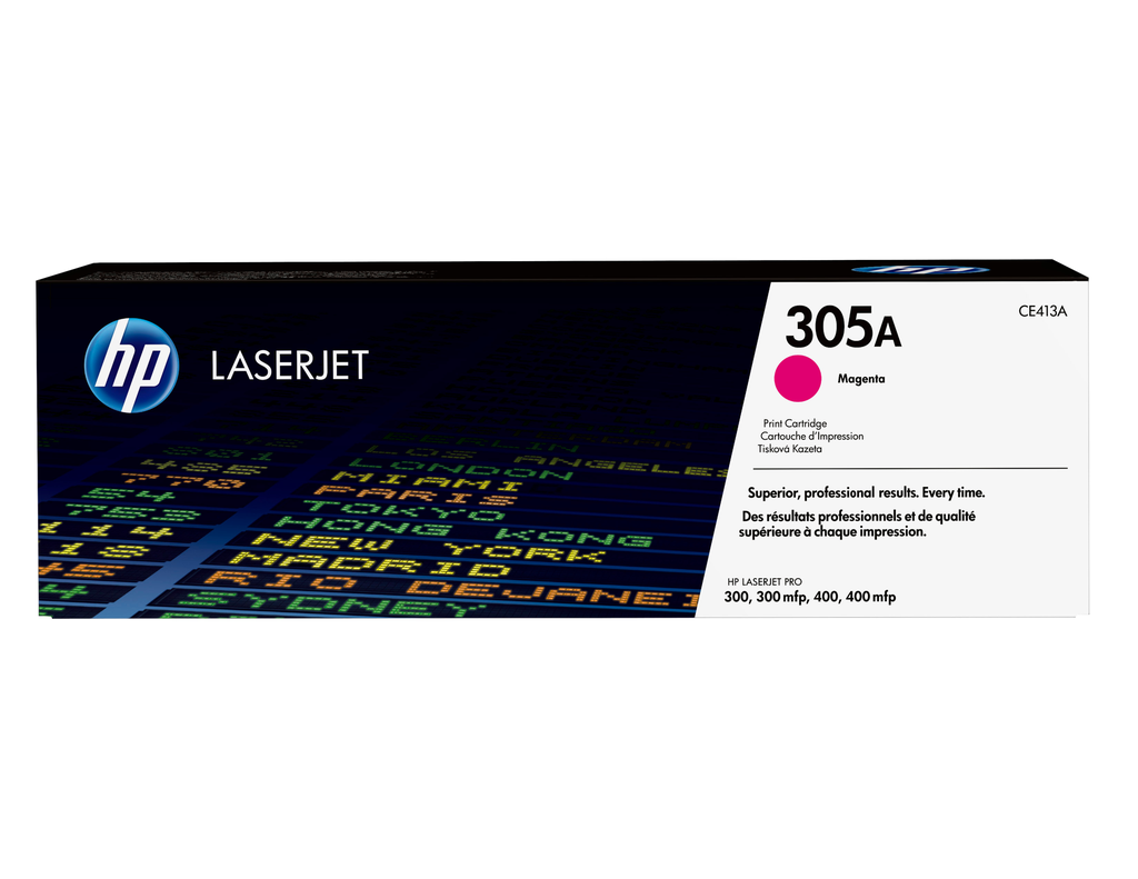 HP 305A / CE413A magenta toner, 2,600 pages