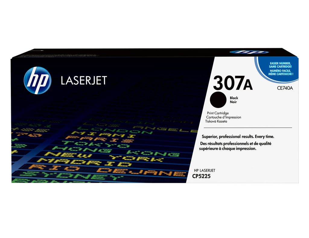 Toner HP 307A / CE740A Schwarz, 7.000 Seiten