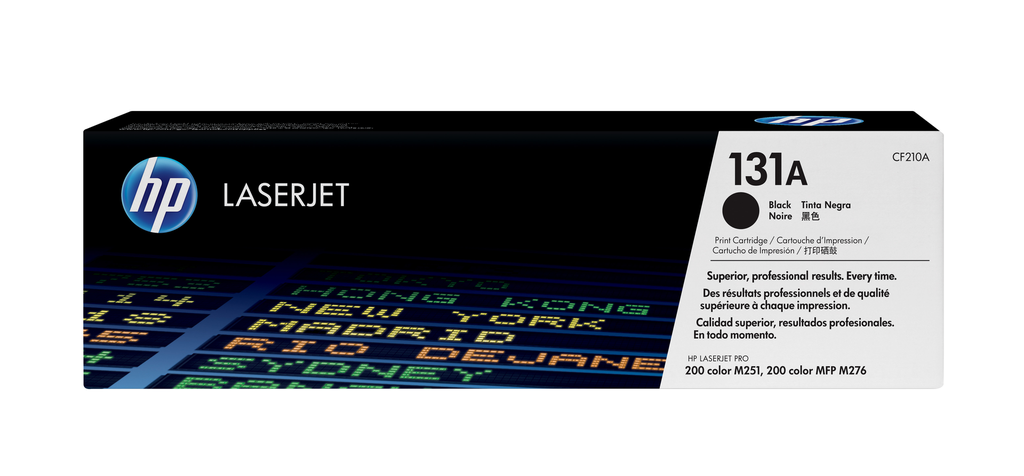 Toner HP 131A / CF210A noir, 1 520 pages