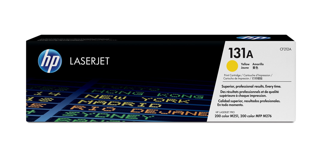 Toner HP 131A / CF212A Gelb, 1.800 Seiten