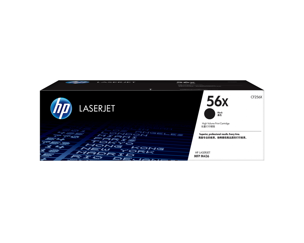 HP 56X / CF256X black XL toner, 13,700 pages