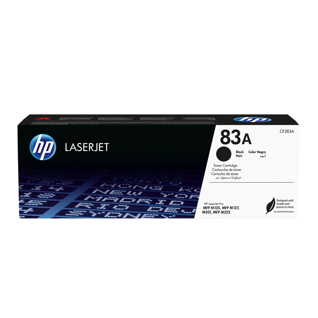 Toner HP 83A / CF283A noir, 1 500 pages
