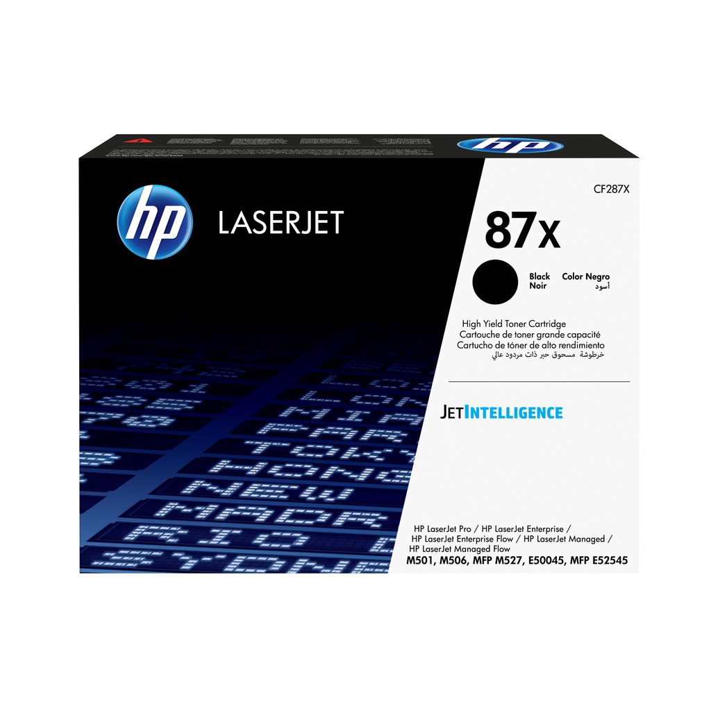 HP 87X / CF287X black XL toner, 18,000 pages