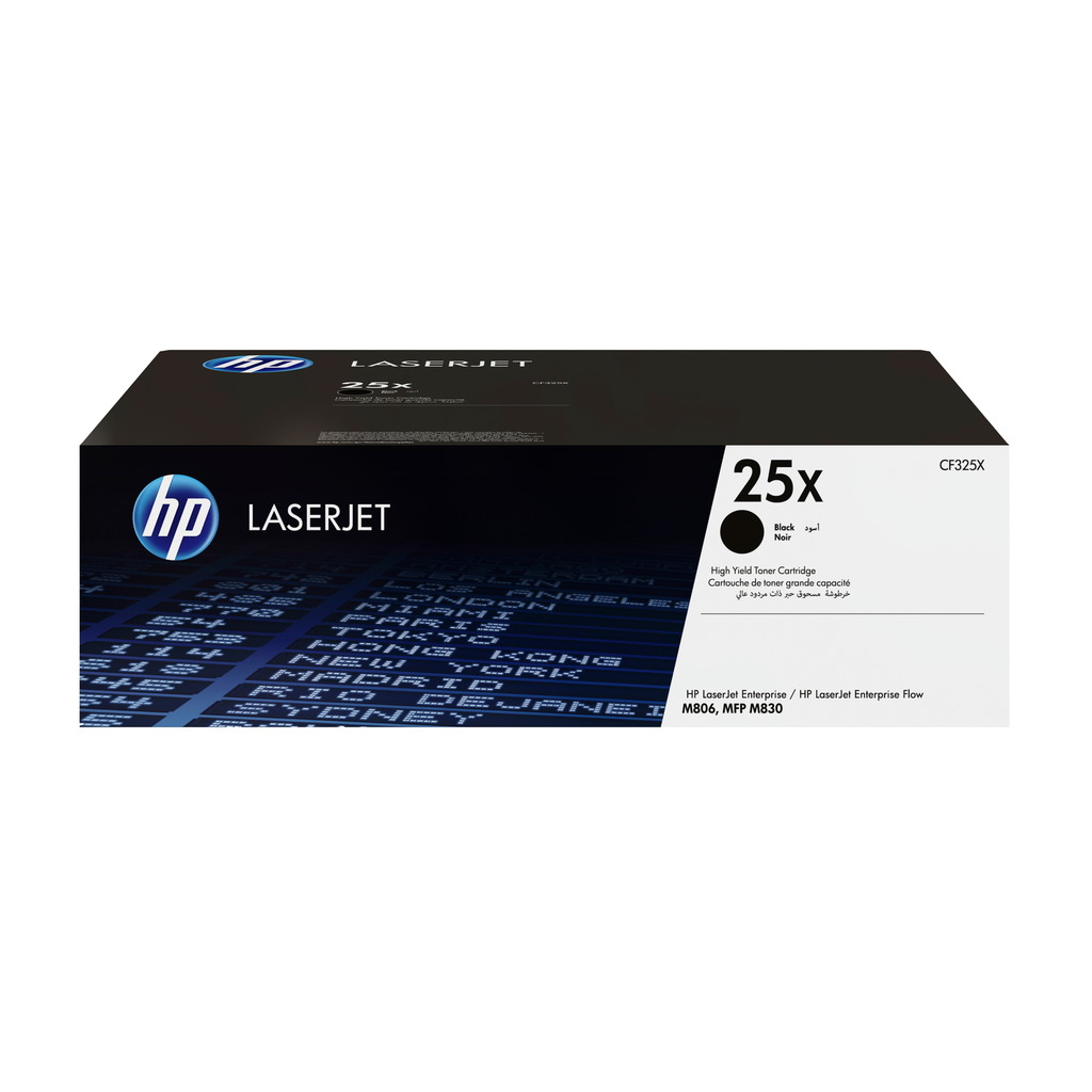 Toner HP 25X / CF325X noir XL, 34 500 pages