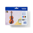 Brother Tinten-Multipack LC-127XLVALBP / LC127XLVALBP, 4 Farben XXL, 1.200 Seiten