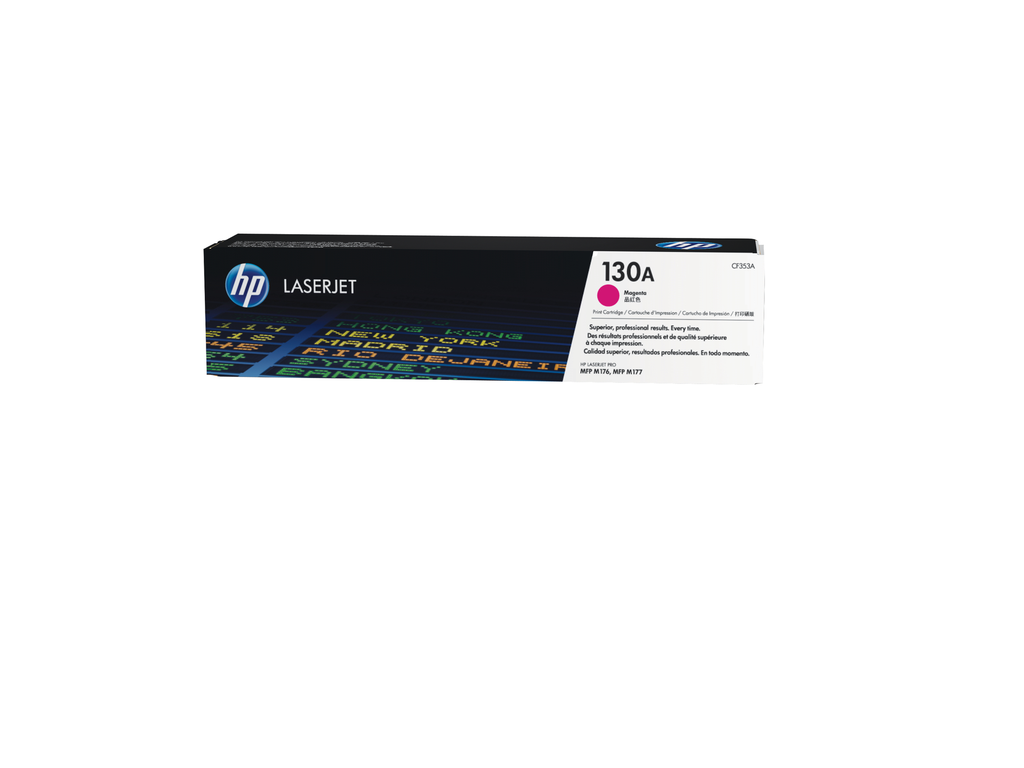 HP 130A / CF353A magenta toner, 1,000 pages