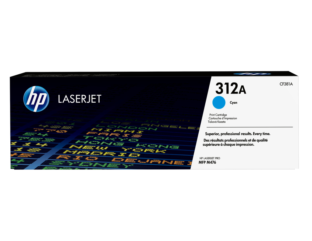 Toner HP 312A / CF381A Cyan, 2.700 Seiten