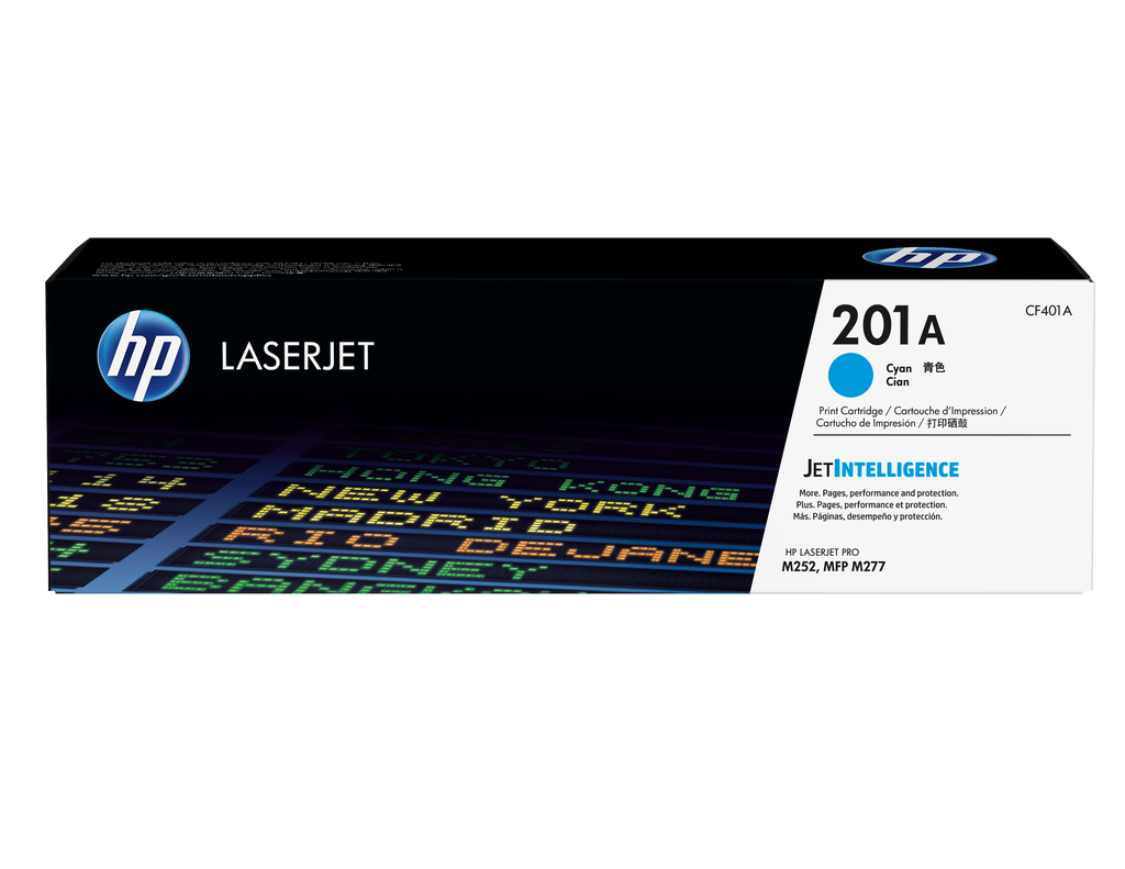HP 201A / CF401A cyan toner, 1,330 pages
