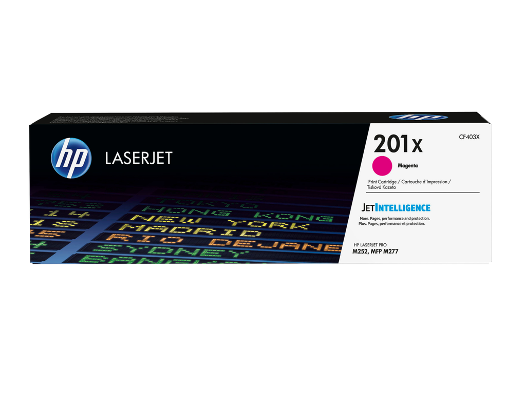 Toner HP 201X / CF403X Magenta XL, 2.300 Seiten
