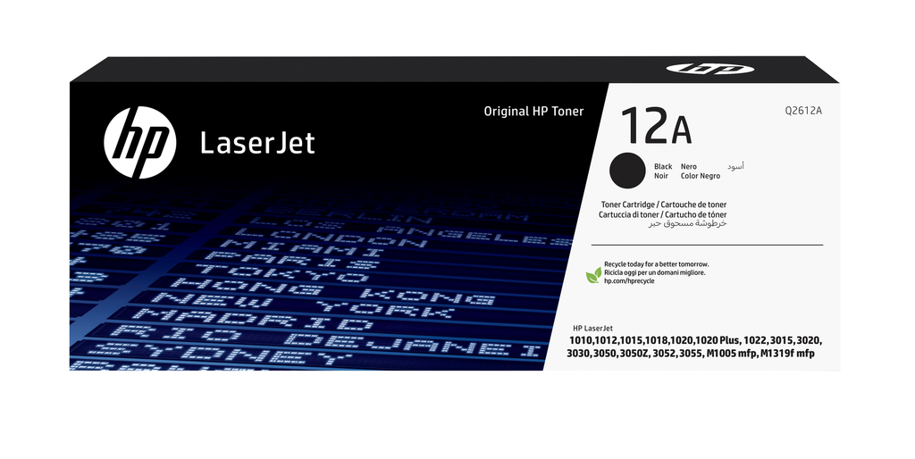 [Q2612A] Toner HP 12A / Q2612A Schwarz, 2.000 Seiten