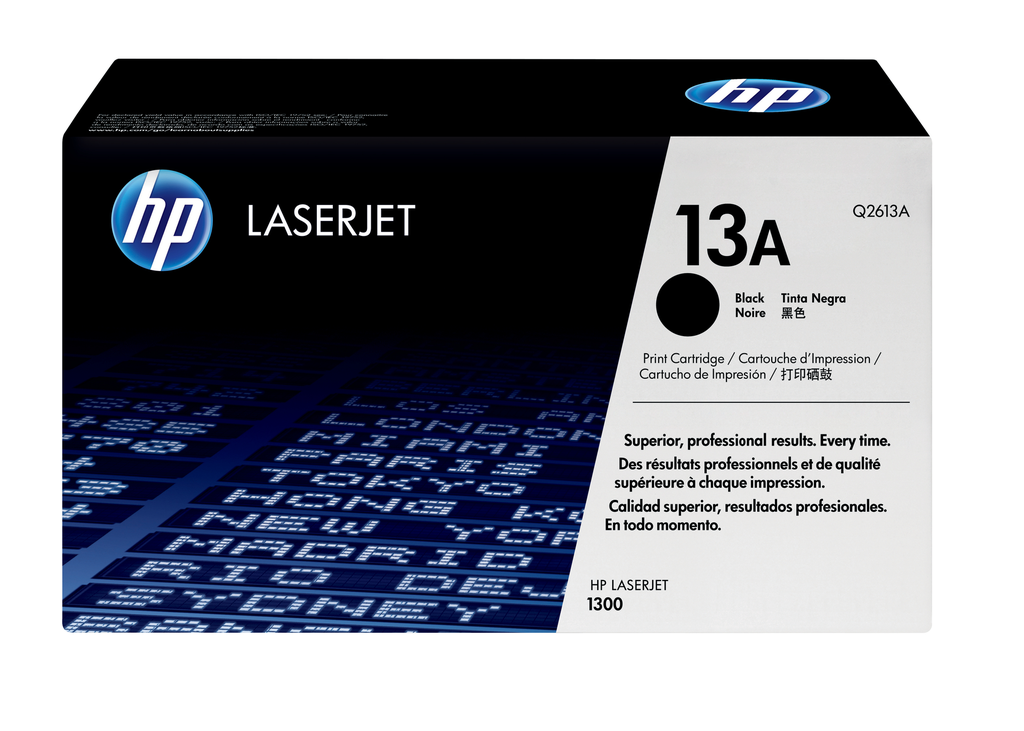 HP 13A / Q2613A black toner, 2,500 pages