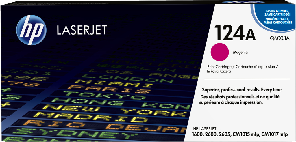 HP 124A / Q6003A magenta toner, 2,000 pages