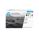 Pack de 4 toners HP CLT-P504C / SU400A 4 couleurs XL, 2 500 pages