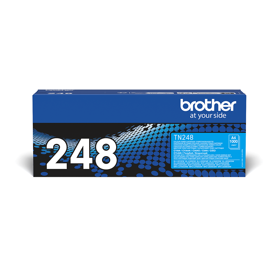 [TN248C] Brother TN-248C / TN248C cyan toner, 1,000 pages