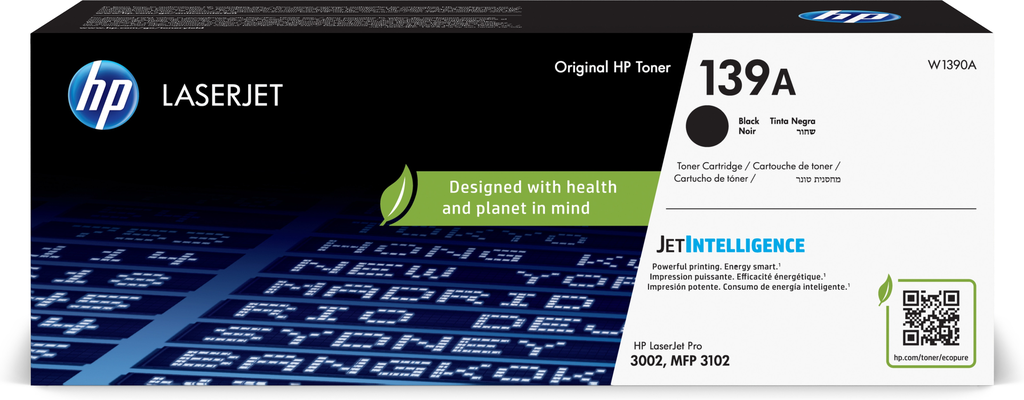 [W1390A] Toner HP 139A / W1390A noir, 1 500 pages