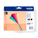 Pack cartouches d'encre Brother LC-223VALBP / LC223VALBP, 4 couleurs XL, 550 pages