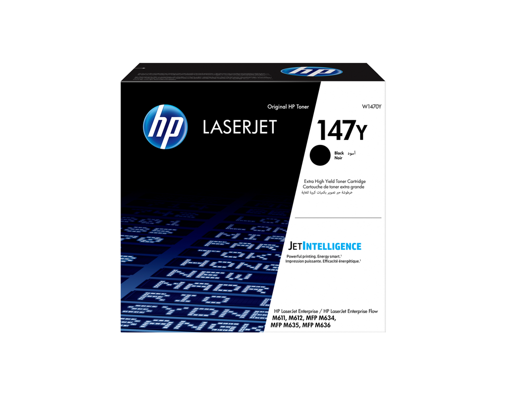 Toner HP 147Y / W1470Y Schwarz XL, 42.000 Seiten