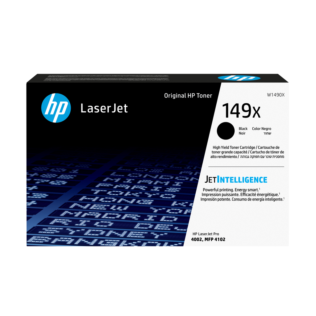 Toner HP 149X / W1490X noir XL, 9 500 pages