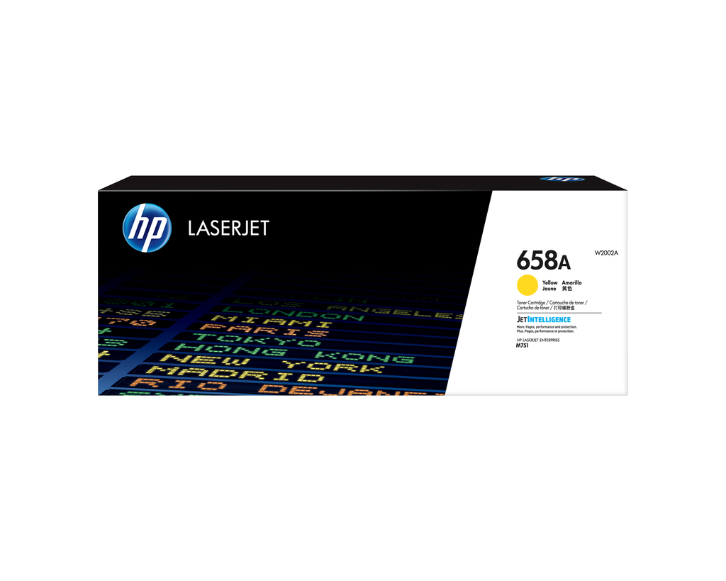 Toner HP 658A / W2002A jaune, 6 000 pages
