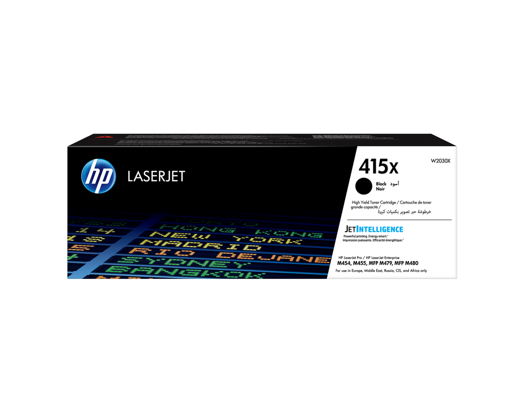 Toner HP 415X / W2030X noir XL, 7 500 pages