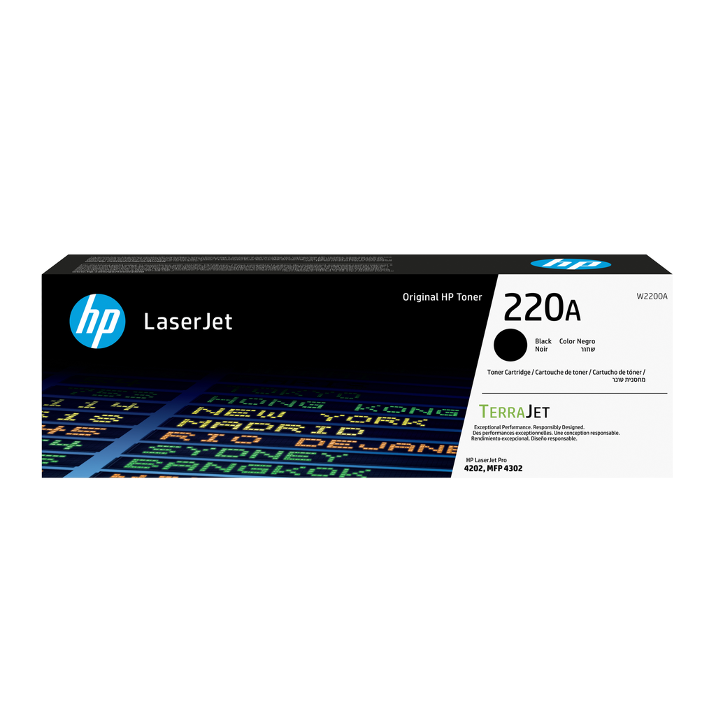 Toner HP 220A / W2200A Schwarz, 2.000 Seiten
