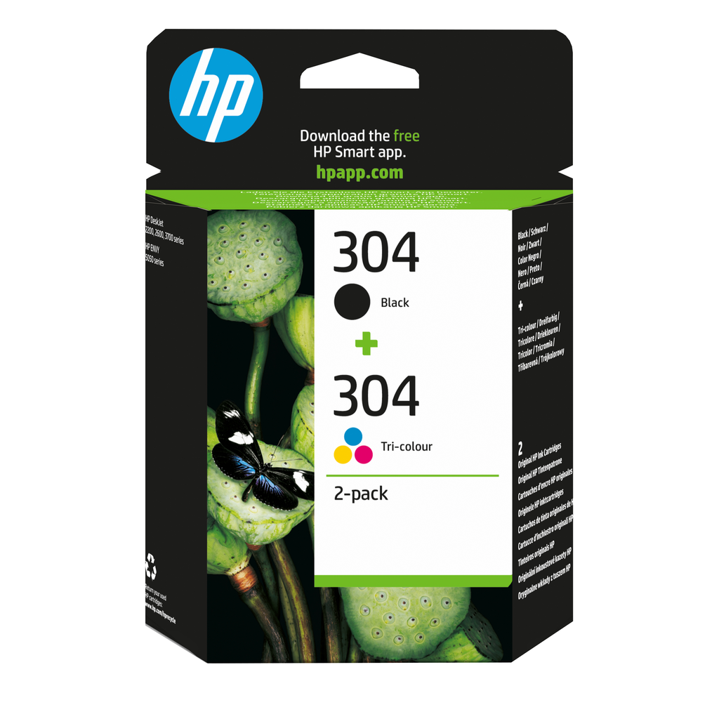 [3JB05AE] Multipack HP 304 / 3JB05AE 4 Farben, 120 Seiten