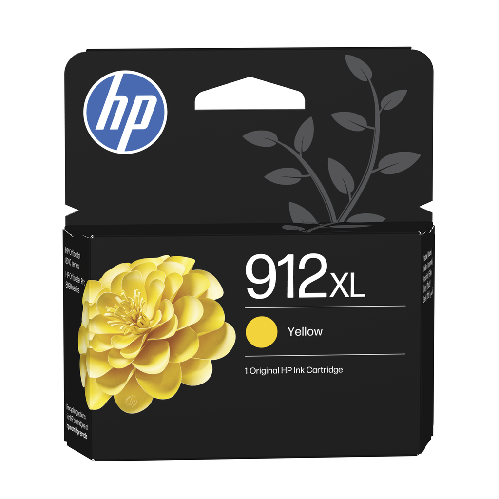 Cartouche d'encre HP 912XL / 3YL83AE jaune XL, 700 pages
