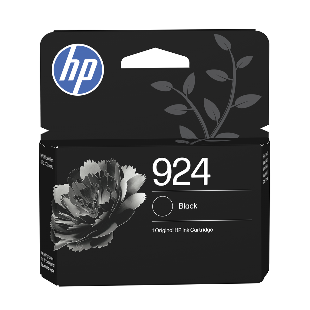 Cartouche d'encre HP 924 / 4K0U6NE noire, 500 pages