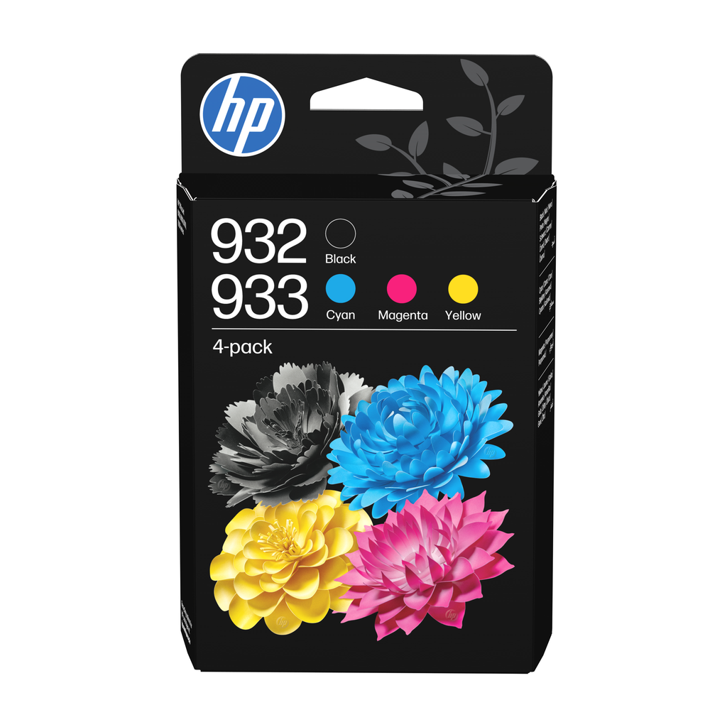 Multipack HP 932 / 6ZC71AE 4 Farben, 400 Seiten