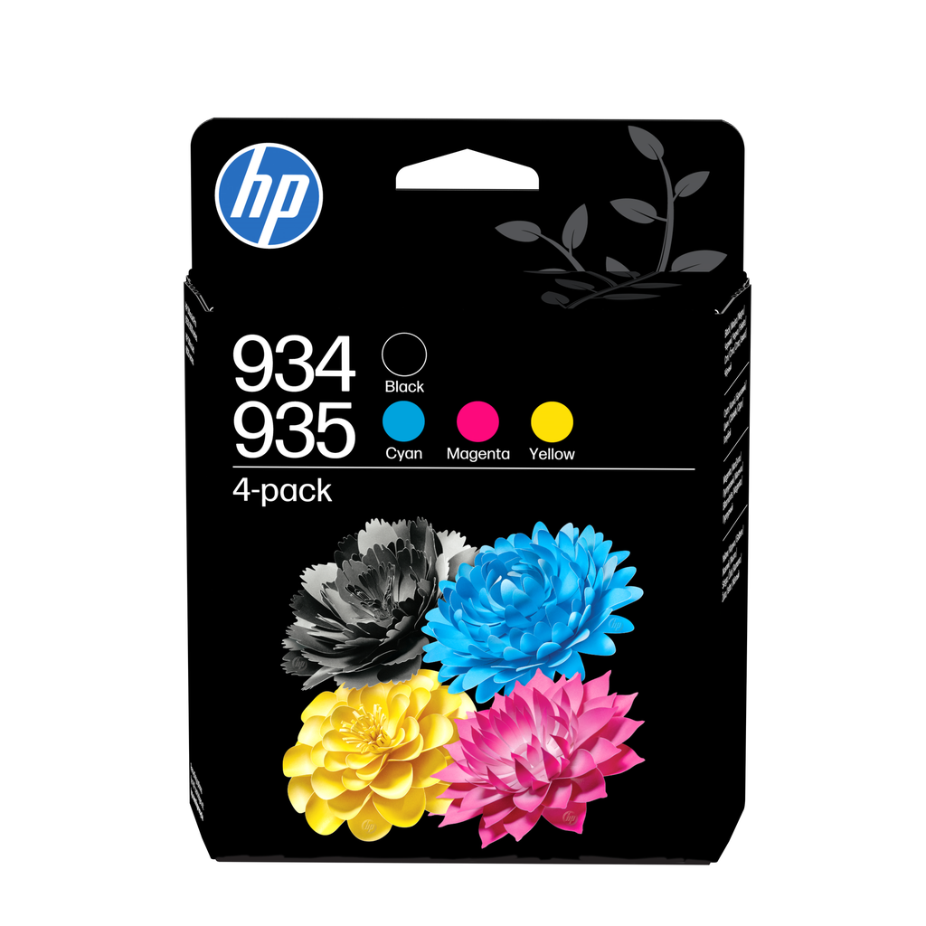 Multipack HP 934 / 6ZC72AE 4 Farben, 400 Seiten