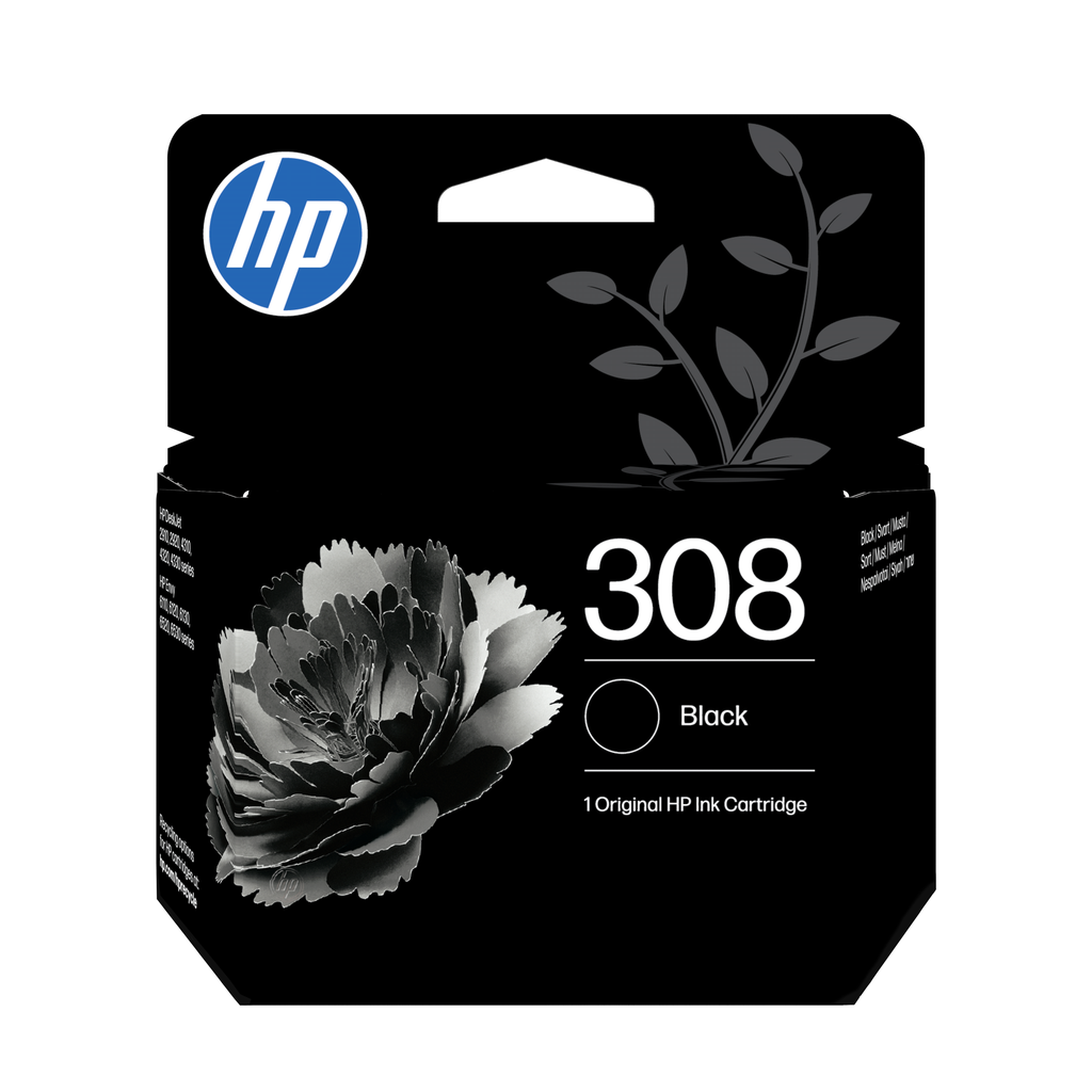 [7FP21UE] Tintenpatrone HP 308 / 7FP21UE Schwarz, 160 Seiten