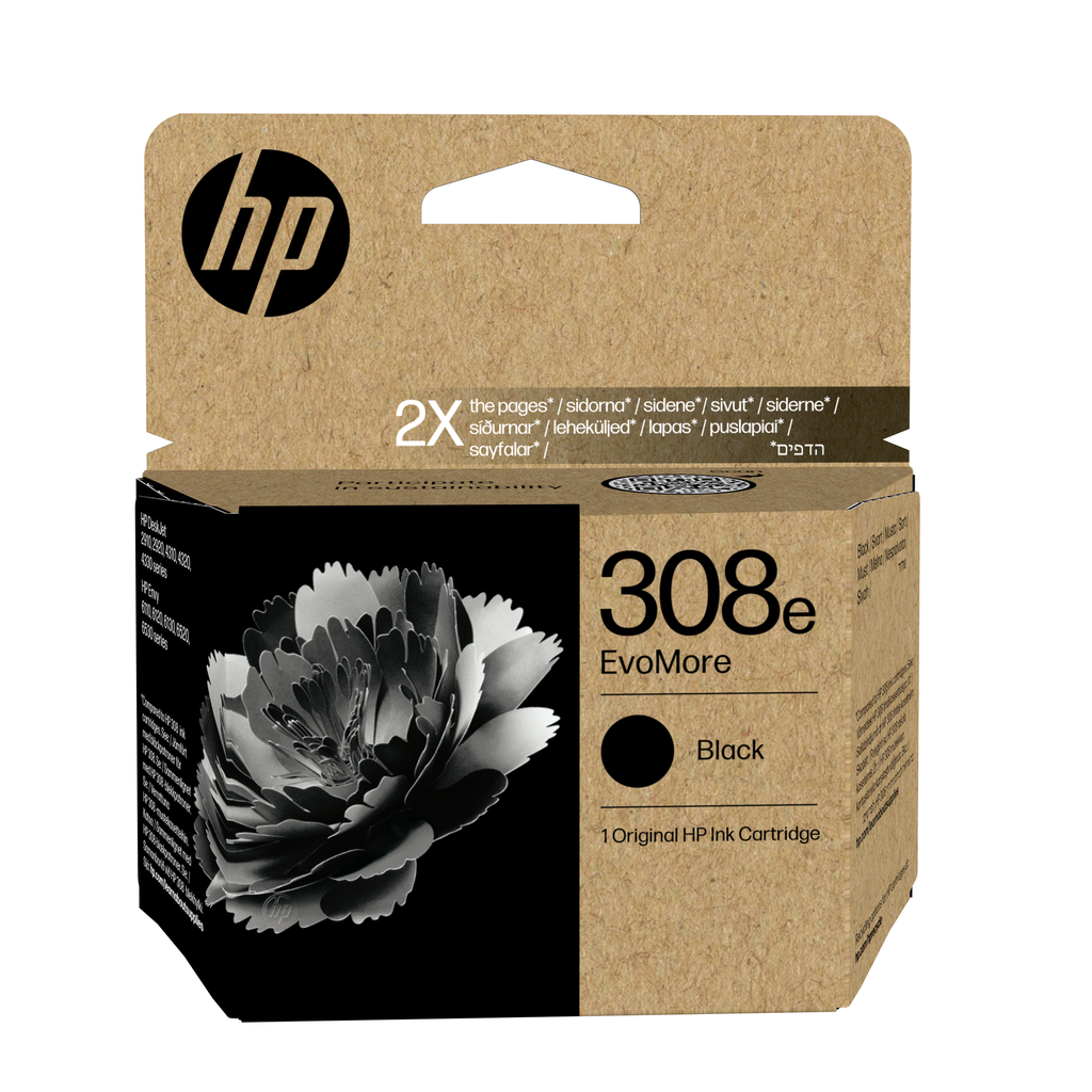 [7FP22UE] Tintenpatrone HP 308E / 7FP22UE Schwarz, 320 Seiten